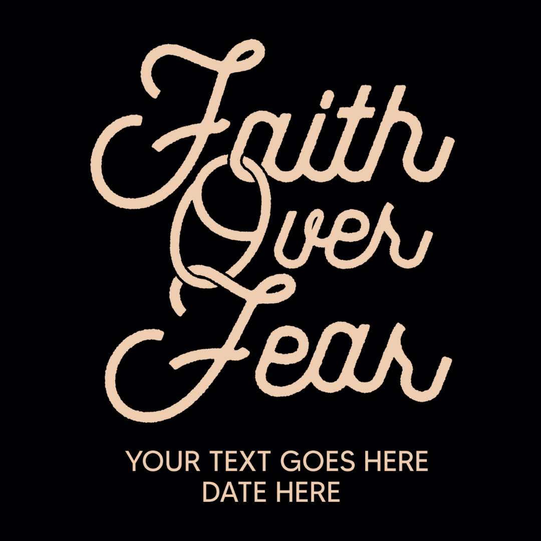 Faith over Fear - Shepherds Shelf