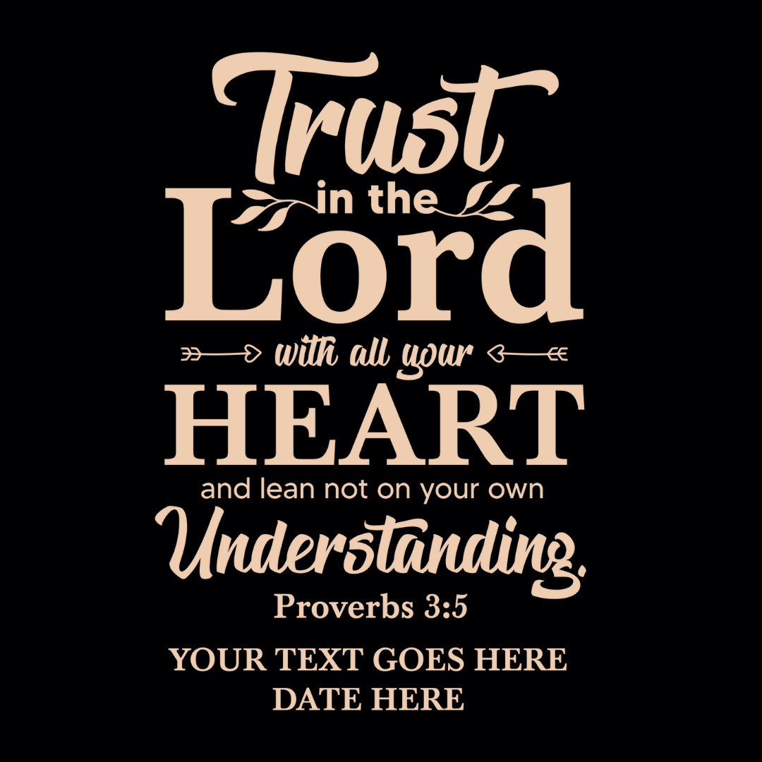 Proverbs 3:5 - Shepherds Shelf