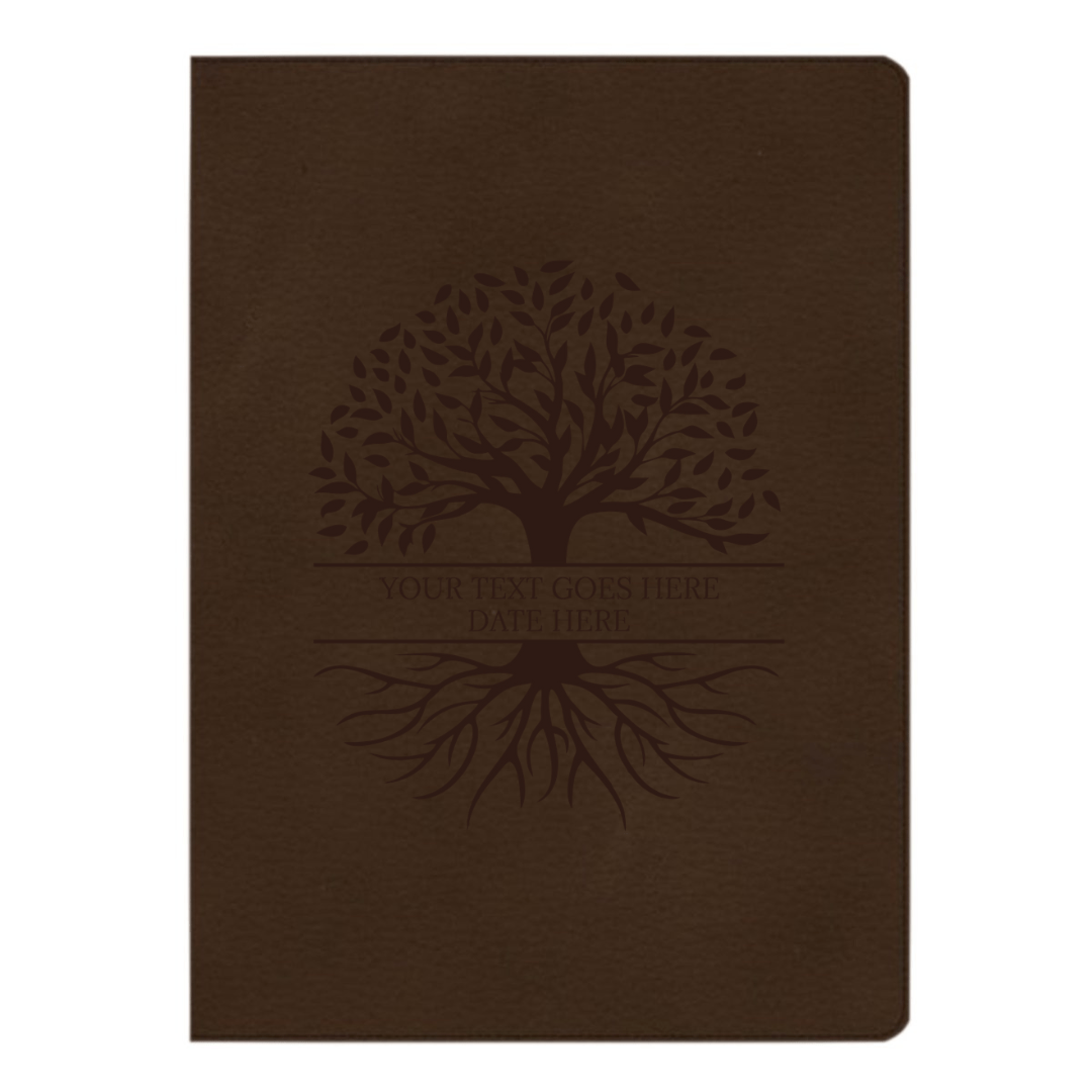 CSB Brown Study Size Holy Bible Large Print Size | Tree of Life