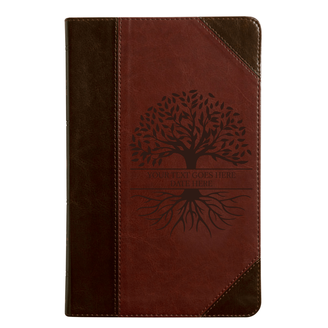 ESV Brown Standard Size Thinline Holy Bible Medium Print | Tree of Life