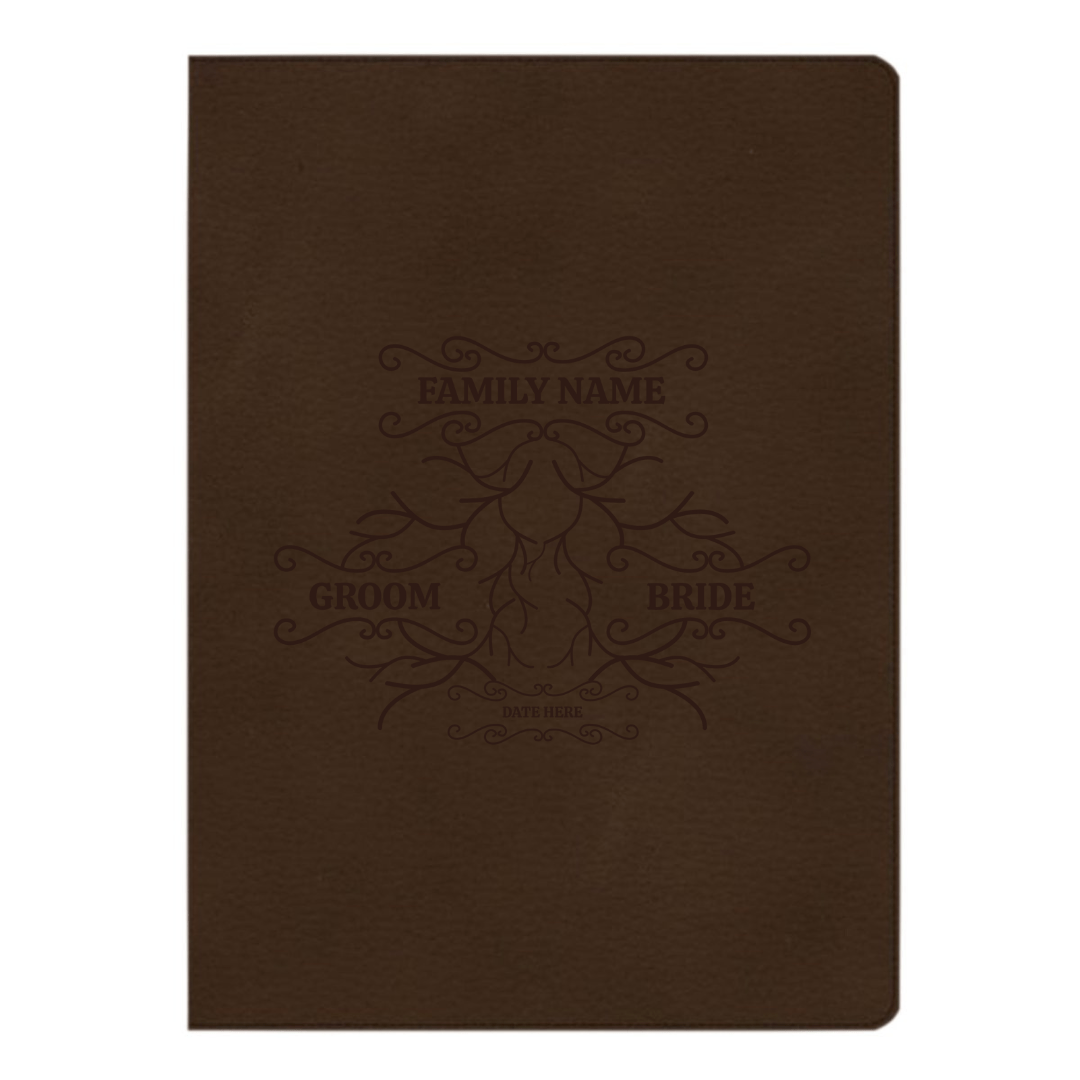 CSB Brown Study Size Holy Bible Large Print Size | Roots 1