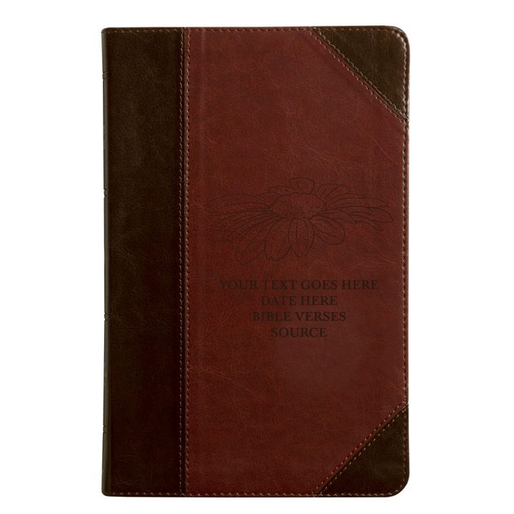 ESV Brown Standard Size Thinline Holy Bible Medium Print | Daisy
