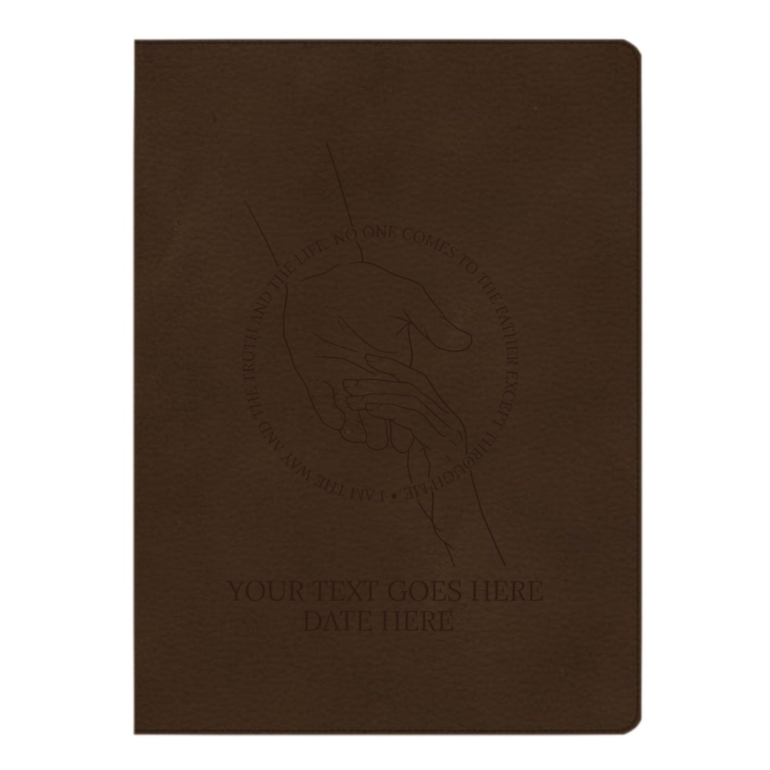 CSB Brown Study Size Holy Bible Large Print Size | Helping Hand