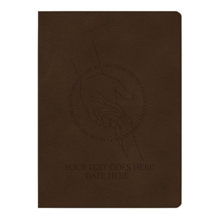 CSB Brown Study Size Holy Bible Large Print Size | Helping Hand