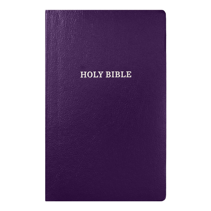 KJV Purple Standard Size Holy Bible Small Print