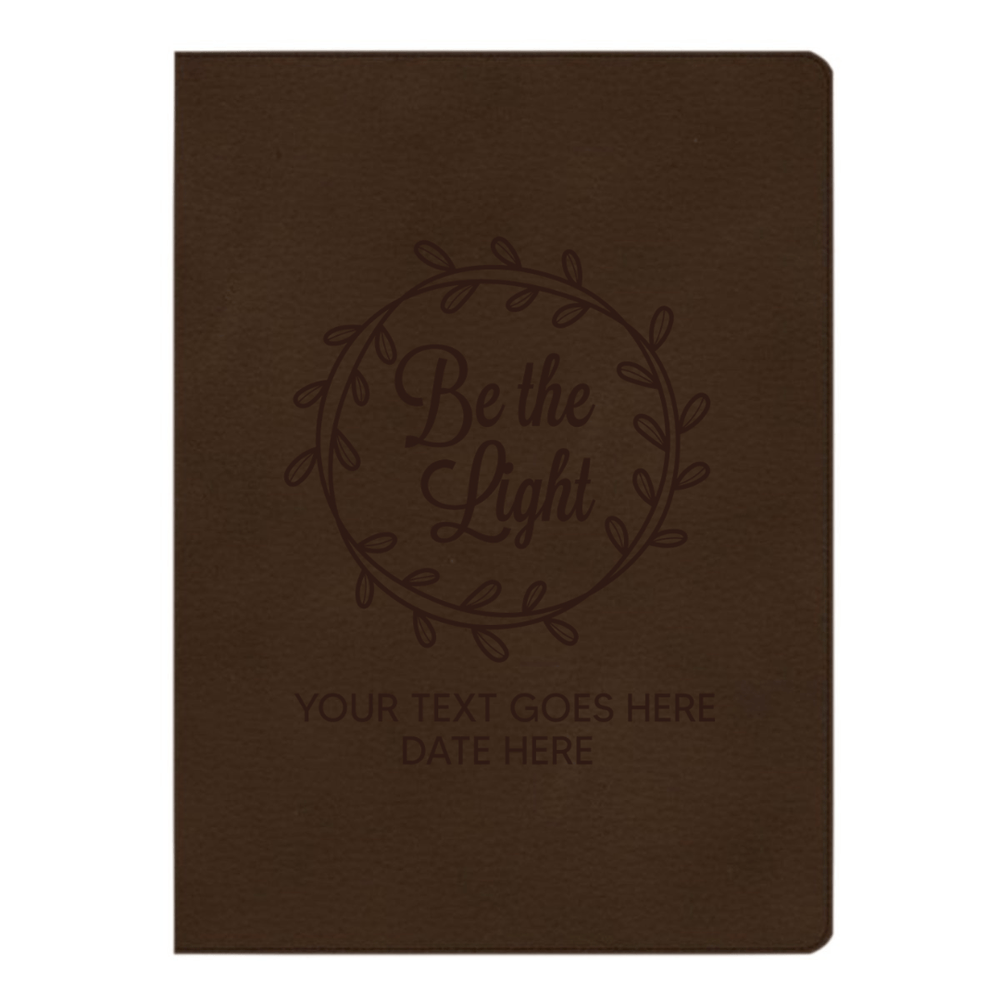 CSB Brown Study Size Holy Bible Large Print Size | Be the Light