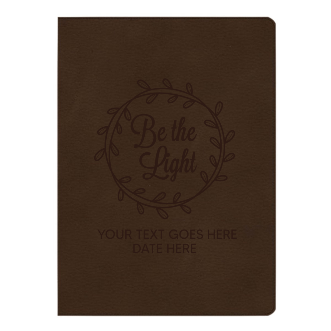 CSB Brown Study Size Holy Bible Large Print Size | Be the Light