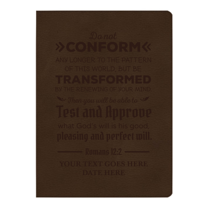 CSB Brown Study Size Holy Bible Large Print Size | Romans 12:2