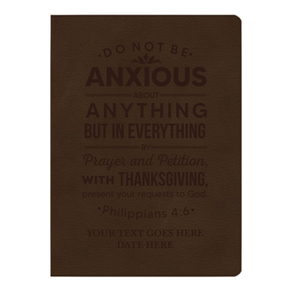 CSB Brown Study Size Holy Bible Large Print Size | Philippians 4:6