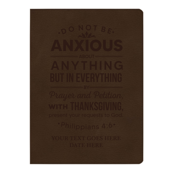 CSB Brown Study Size Holy Bible Large Print Size | Philippians 4:6