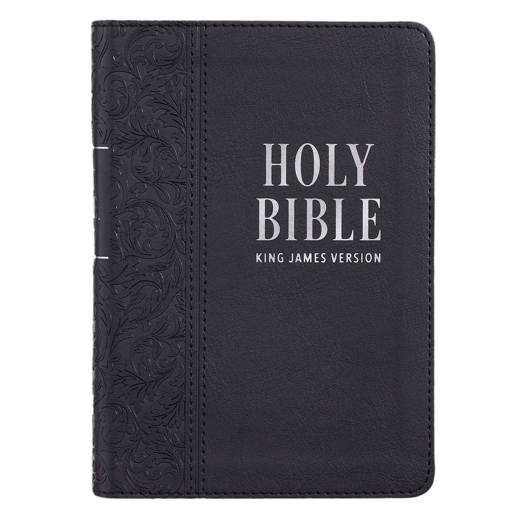 KJV Black Compact Size Holy Bible Large Print