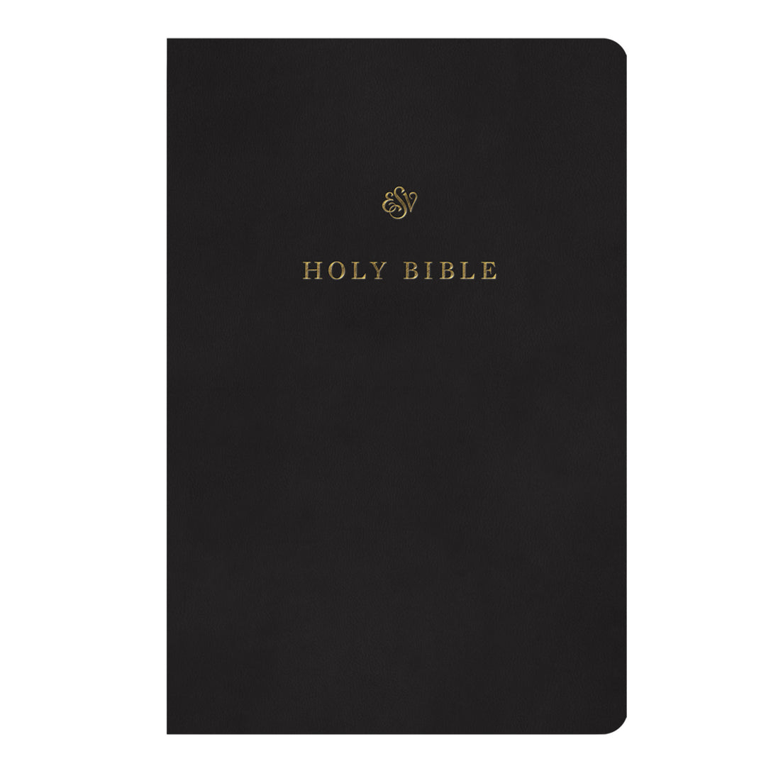 ESV Black Standard Size TruTone Holy Bible Small Print