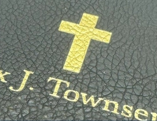 Actual personalization sample for this Bible