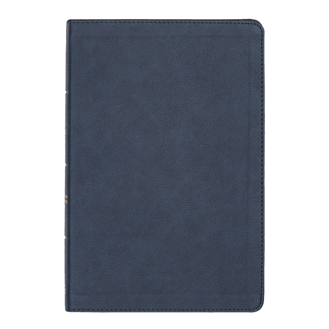 CSB Navy Blue Standard Size Holy Bible Large Print