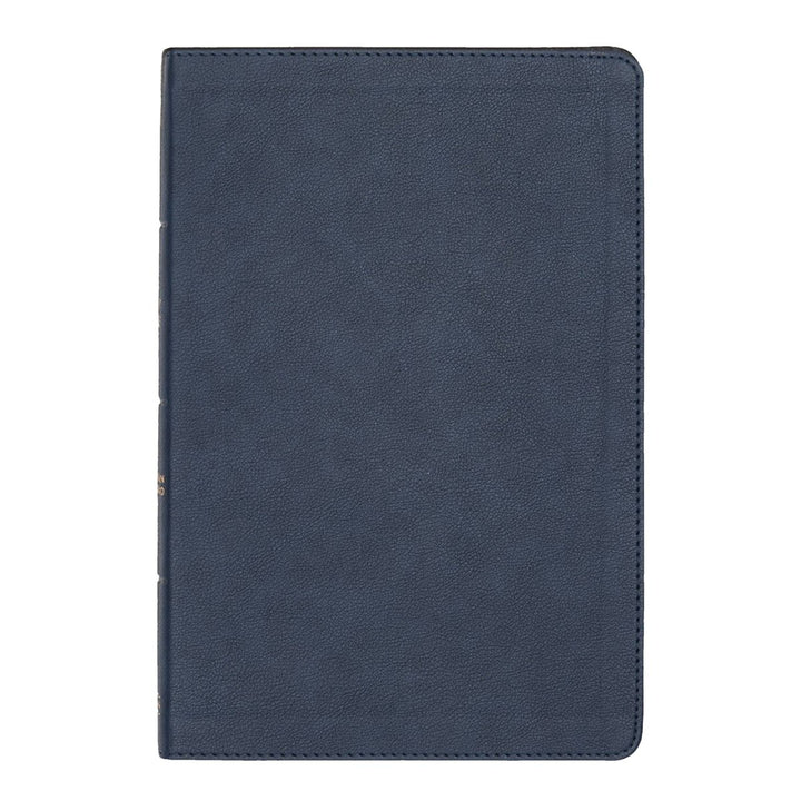 CSB Navy Blue Standard Size Holy Bible Large Print