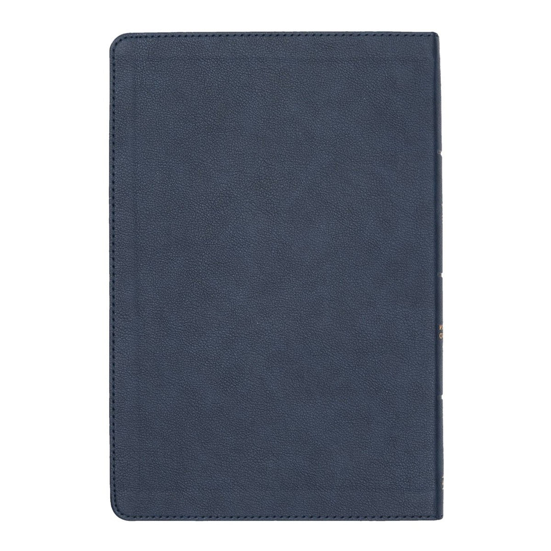 CSB Navy Blue Standard Size Holy Bible Large Print