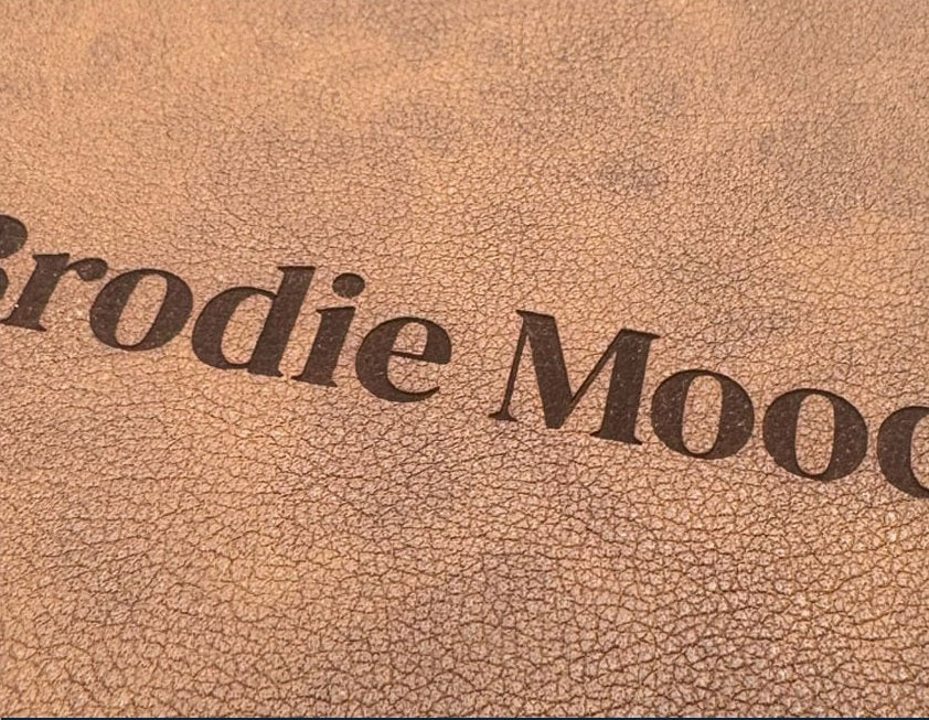 Actual personalization sample for this Bible