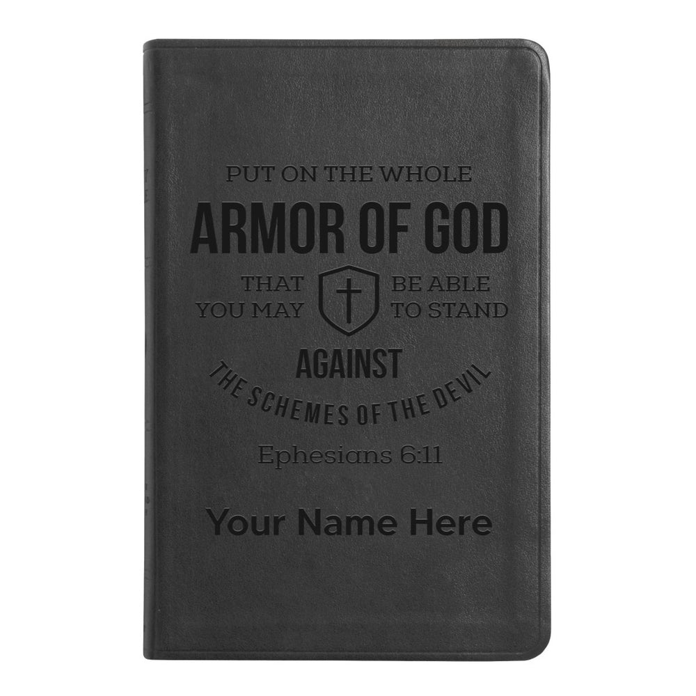 ESV Black Standard Size Thinline Holy Bible Large Print | Ephesians 6:11