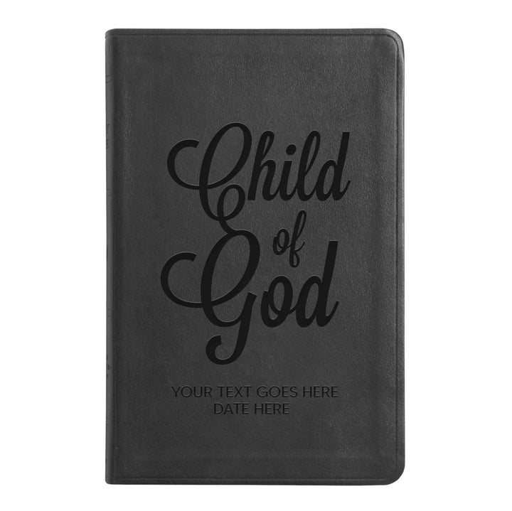 ESV Black Standard Size Thinline Holy Bible Large Print | Child of God