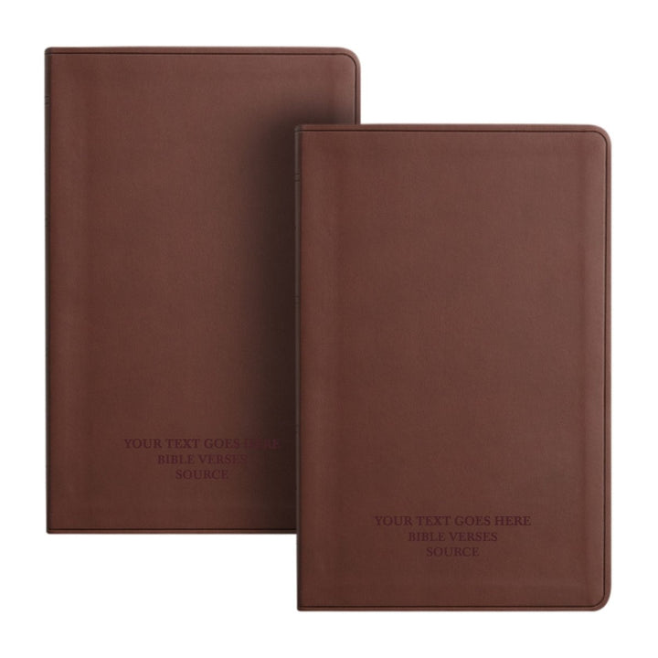 ESV Brown Standard Size Holy Bible Large Print