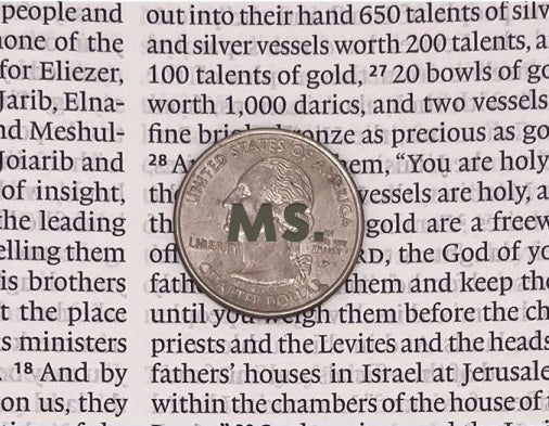 Print sample for this Bible