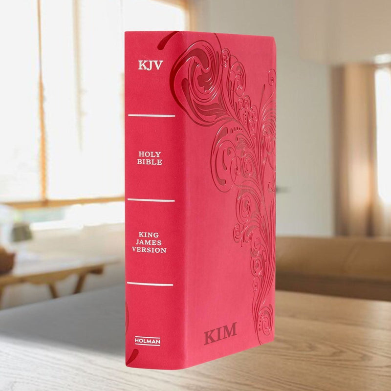 KJV Pink Standard Size Holy Bible Large Size