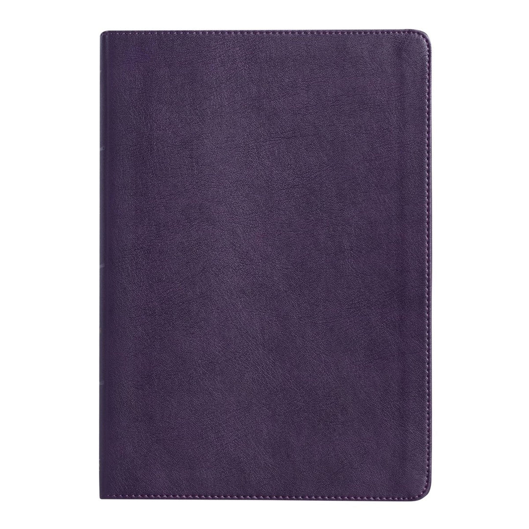 KJV Purple Standard Size Thinline Holy Bible Large Print