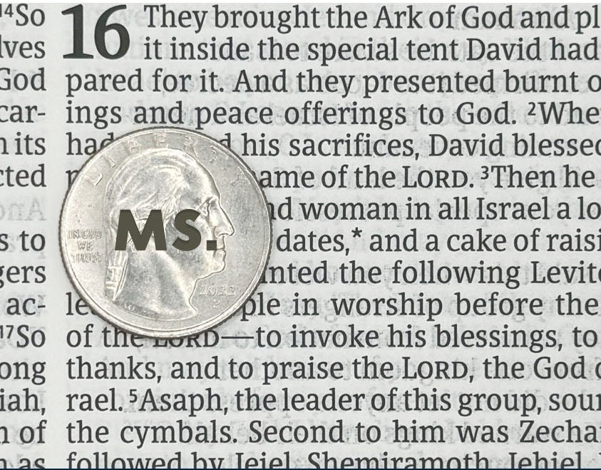 Print sample for this Bible