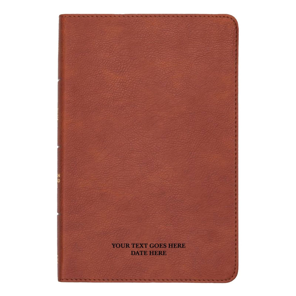 CSB Light Brown Standard Size Holy Bible Medium Print