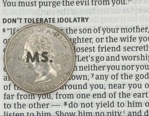 Print sample for this Bible