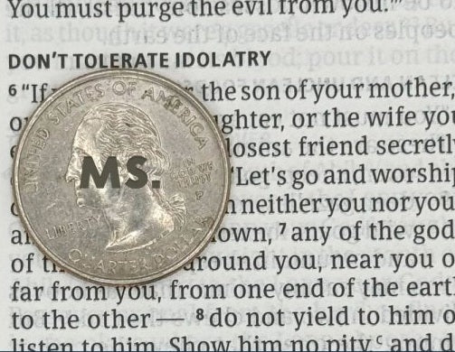 Print sample for this Bible