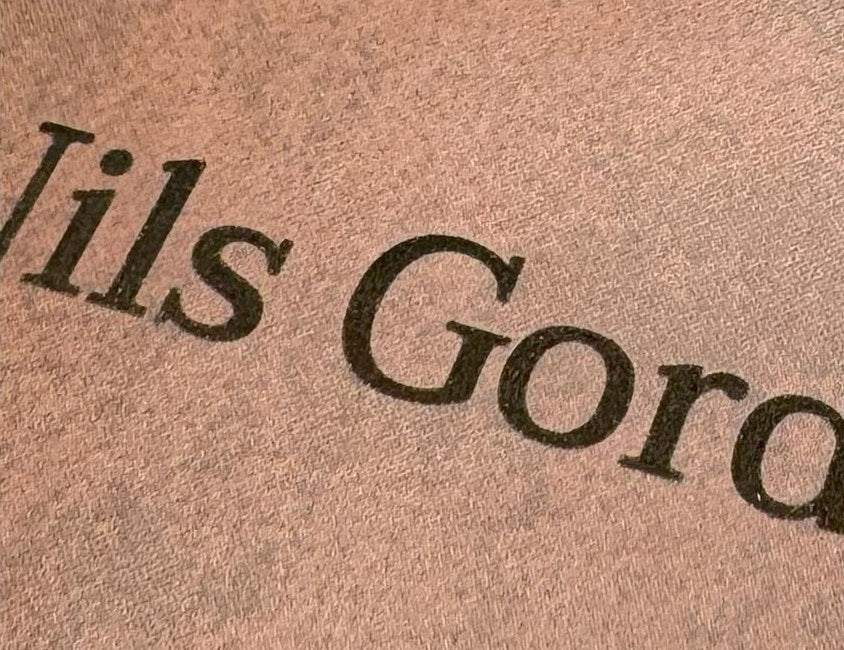 Actual personalization sample for this Bible