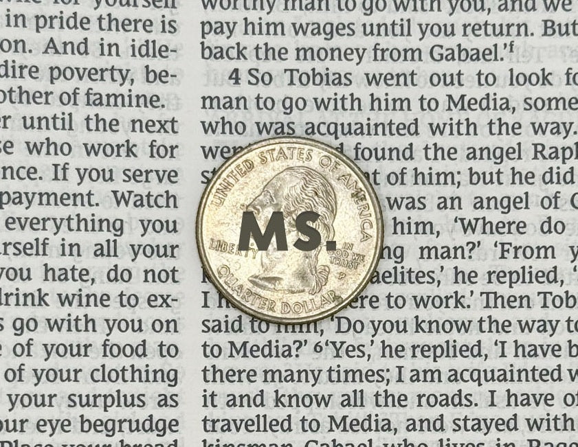 Print sample for this Bible