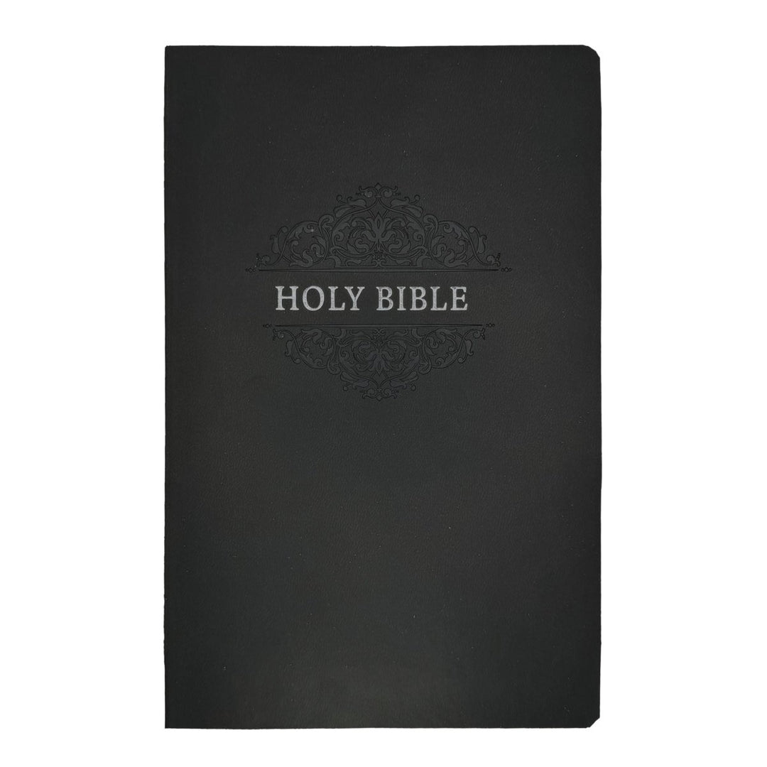NKJV Black Standard Size Holy Bible Small Print