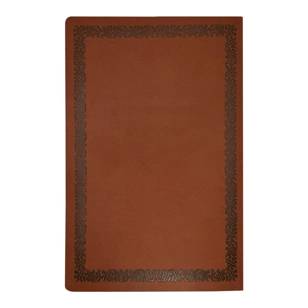 NKJV Dark Brown Standard Size Holy Bible Small Print