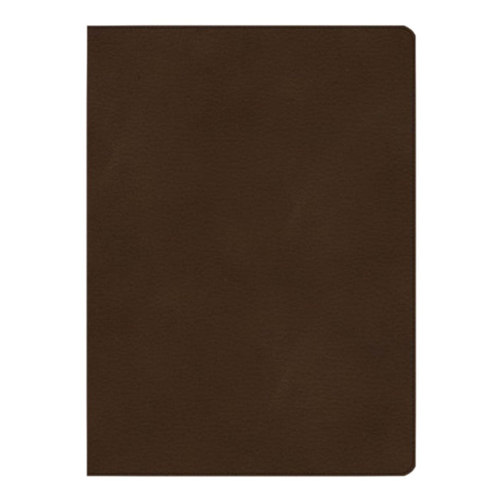 CSB Brown Study Size Holy Bible Large Print Size | Christian Cross