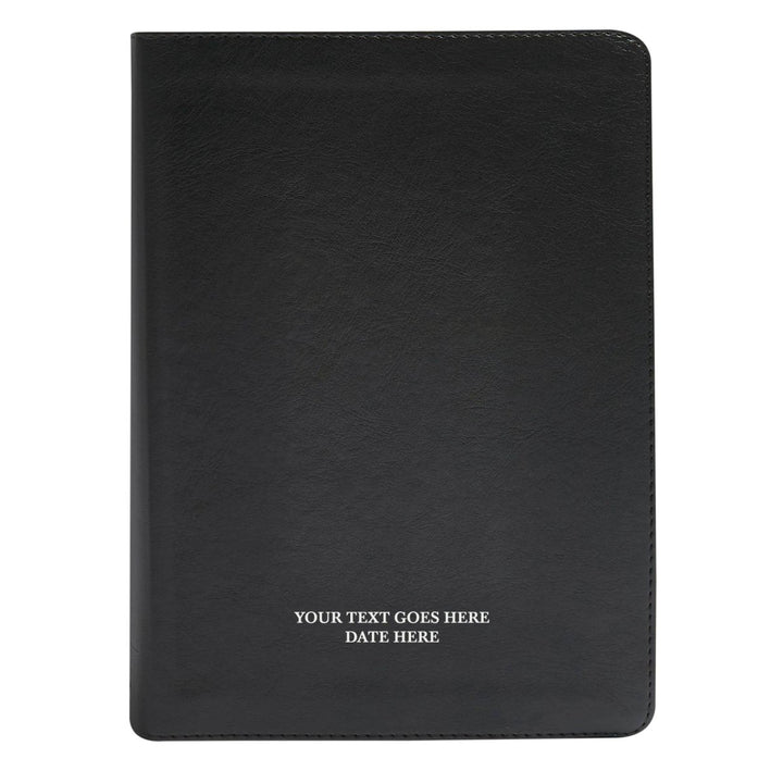 CSB He Reads Black Study Size Mens Holy Bible Medium Print