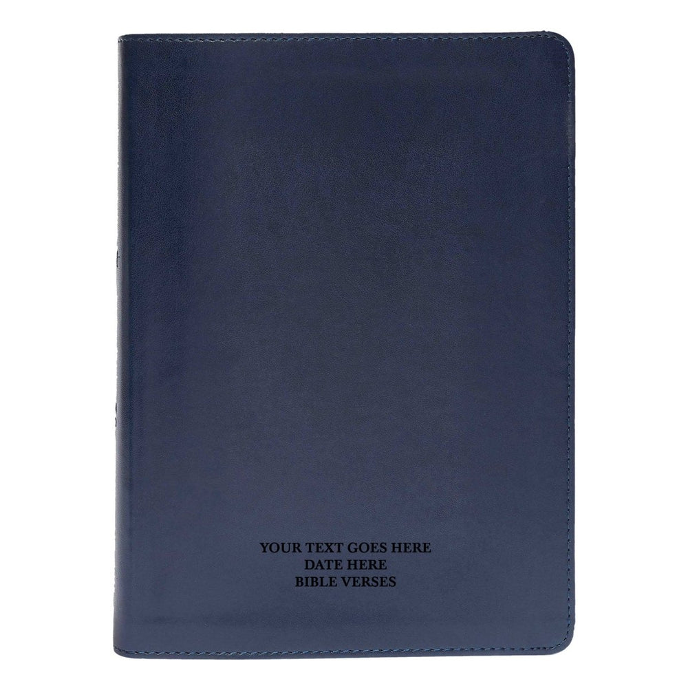 CSB She Reads Blue Study Size Holy Bible Medium Print