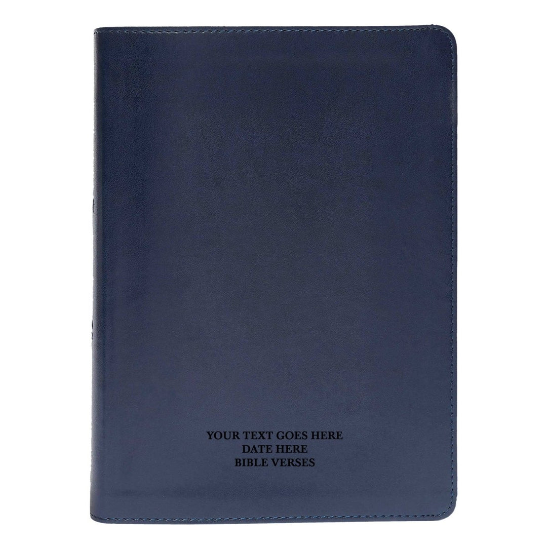 CSB She Reads Blue Study Size Holy Bible Medium Print