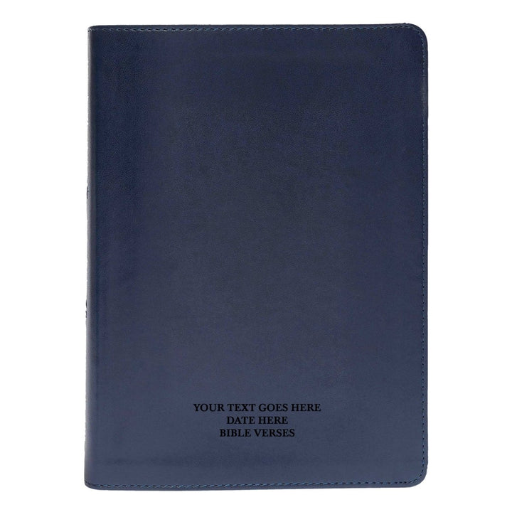 CSB She Reads Blue Study Size Holy Bible Medium Print