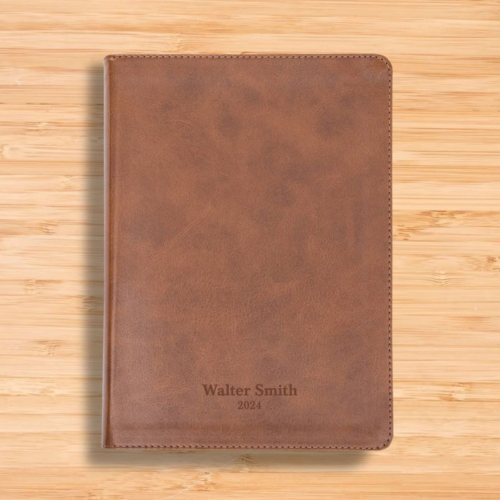 CSB He Reads Brown Study Size Holy Bible Medium Print