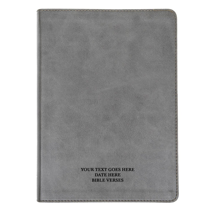 CSB He Reads Gray Study Size Holy Bible Medium Print