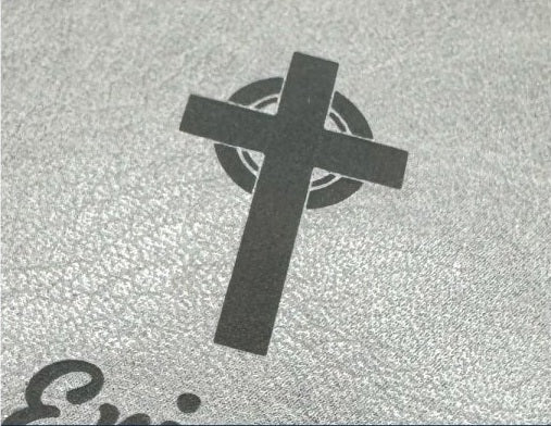 Actual personalization sample for this Bible