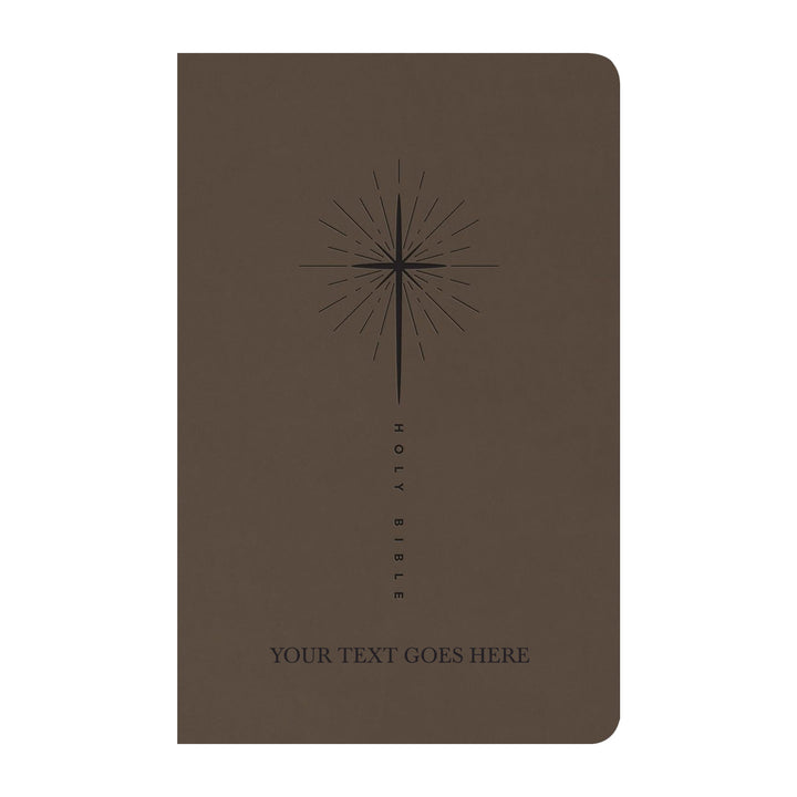 NLT Taupe Standard Size Trutone Holy Bible Small Print