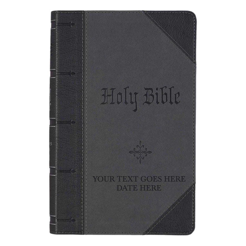 KJV Black Study Size Holy Bible Giant Print
