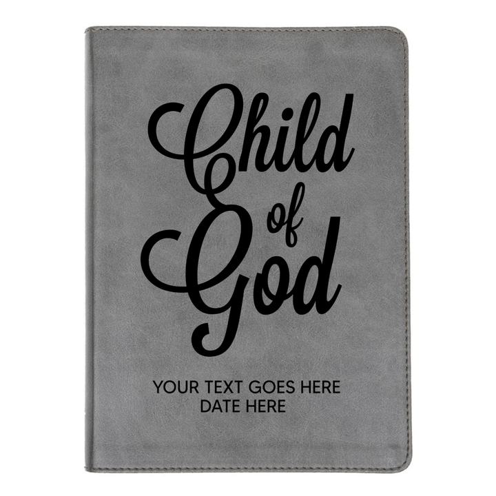 CSB He Reads Gray Study Size Holy Bible Medium Print | Child of God