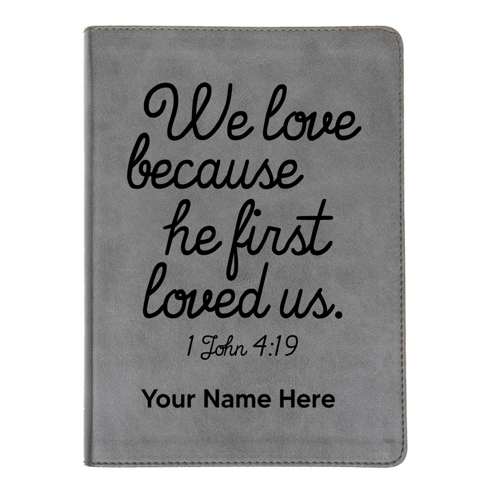 CSB Gray Study Size Holy Bible Medium Print | 1 John 4:19