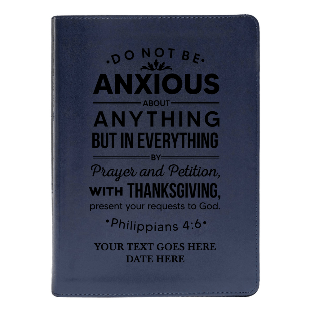 CSB She Reads Blue Study Size Holy Bible Medium Print | Philippians 4:6