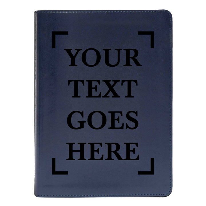 CSB She Reads Blue Study Size Holy Bible Medium Print | Your Text Here