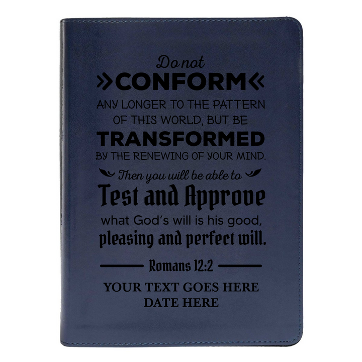 CSB She Reads Blue Study Size Holy Bible Medium Print | Romans 12:2